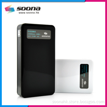 3.2A Dual USB Power Bank with OLED Screen